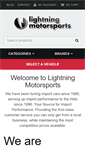 Mobile Screenshot of lightningmotorsports.rpmware.com
